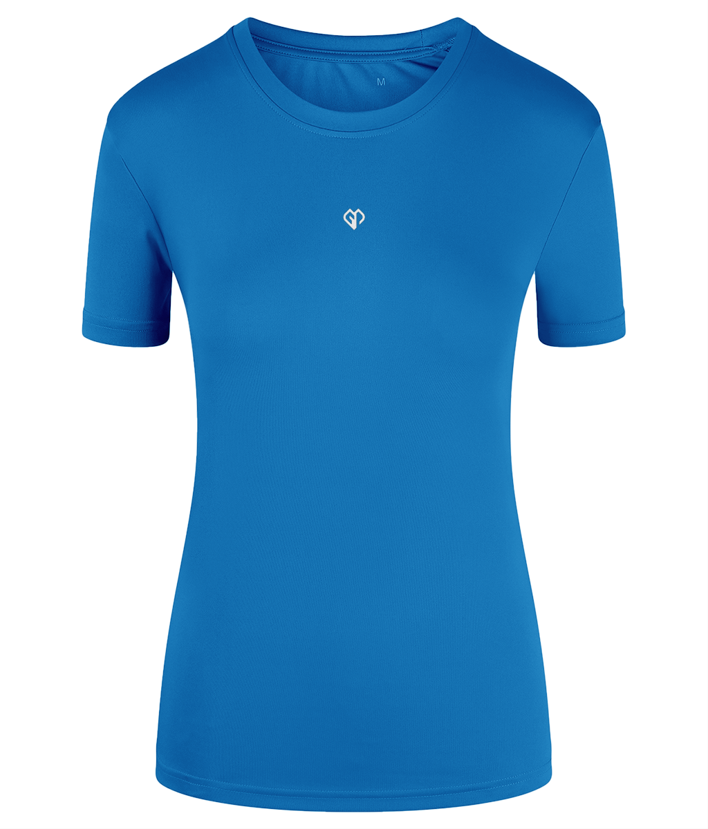 Sapphire TriDri® girlie fit sports activewear womens t-shirt with Gymplode icon logo