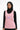 Womens Self Love Club girlie fit tank top with Gymplode icon logo, front view with model