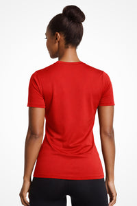 Womens TriDri® girlie fit sports activewear t-shirt with no print