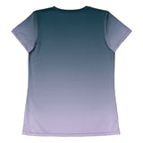 Womens Gymplode Twilight regular fit sports t-shirt with no print, back view