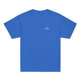 Youth classic fit unisex royal t-shirt with Gymplode dual mark imprint